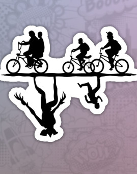 Stranger Things Stiker nalepnica za laptop auto kofer