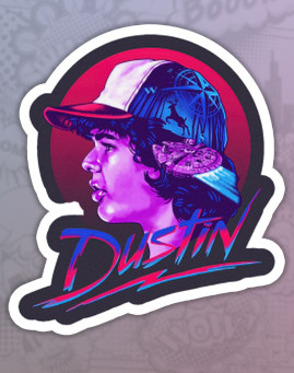 Stranger Things Stiker nalepnica za laptop auto kofer
