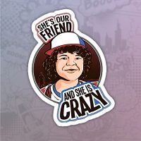 Stranger Things Stiker nalepnica za laptop auto kofer