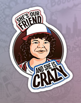 Stranger Things Stiker nalepnica za laptop auto kofer