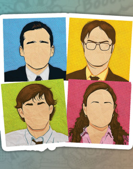 The Office Stiker nalepnica za laptop auto kofer
