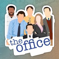 The Office Stiker nalepnica za laptop auto kofer