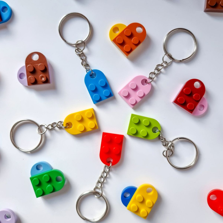 Privezak Lego Srce za parove ()