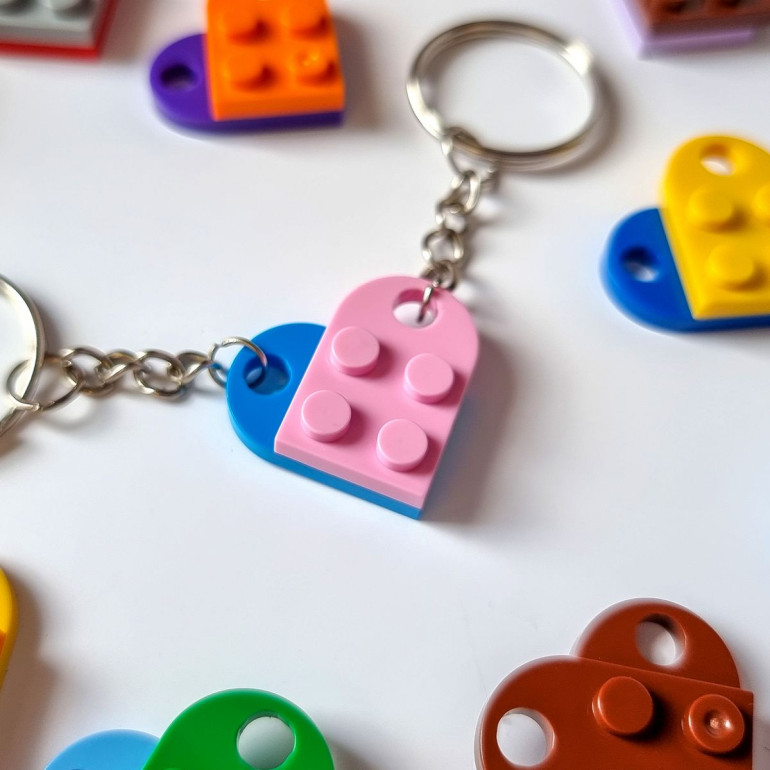 Privezak Lego Srce za parove ()
