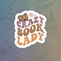 Crazy Book Lady Crazy Book Lady Mass stiker
