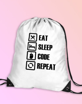 Eat sleep code repeat Basic Ranac