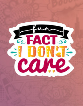 Fun fact Fun Fact Mass stiker