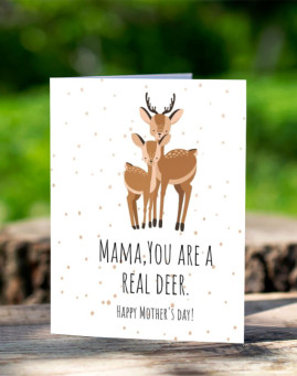 A real deer cestitka