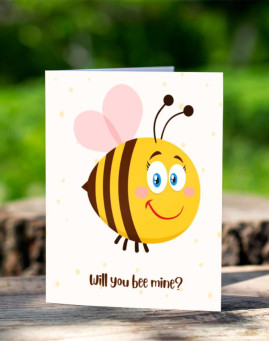Bee Mine cestitka