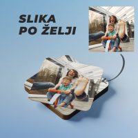 Cetvrtasti podmetac sa slikom po zelji