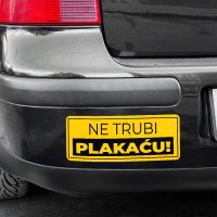 Ne trubi plakacu auto nalepnica stiker