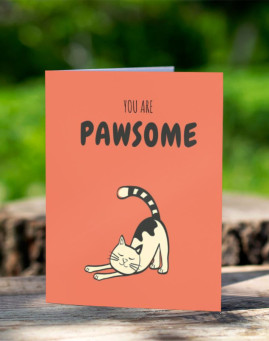Pawsome cestitka