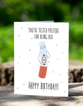 Tested positive for being old cestitka