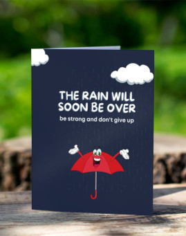 The rain will soon be over cestitka