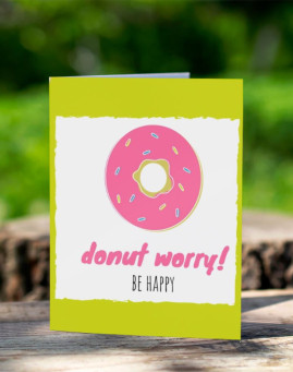 donut worry cestitka