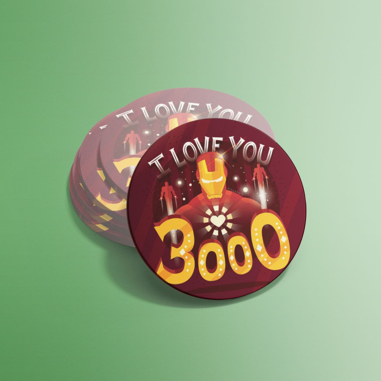 AVENGERS I love you podmetac za case
