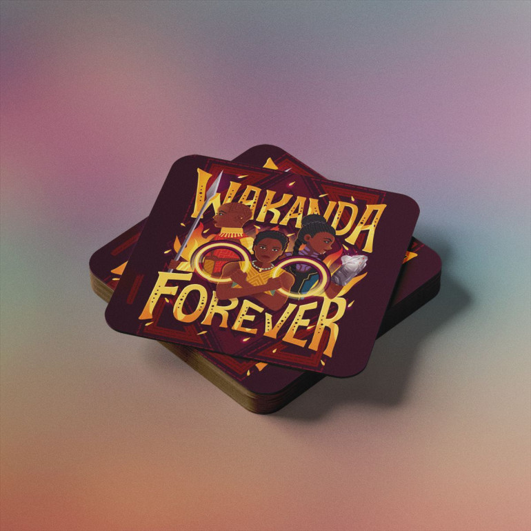AVENGERS Wakanda podmetac za case