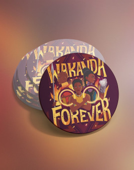 AVENGERS Wakanda podmetac za case