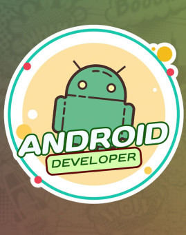 Android Developer stiker za laptop