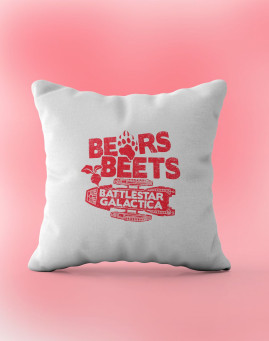 Bears Beets Battlestar Galactica The Office jastuk