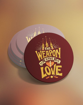 HP Weapon we have is love podmetac za case