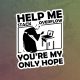 Help me Stack Overflow stiker za laptop