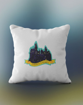 Id rather be at Hogwarts Harry Potter jastuk