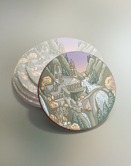 LOTR Rivendell podmetac za case