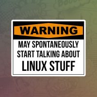 Linux stuff stiker za laptop