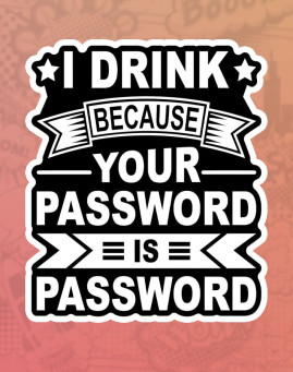 Password stiker za laptop