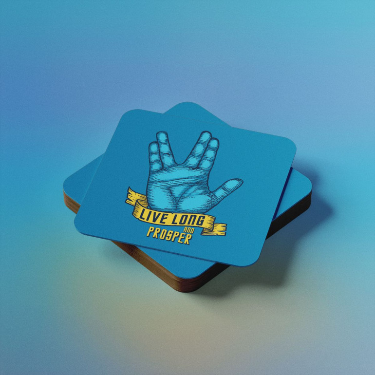 Star Trek Live Long and prosper podmetac za case