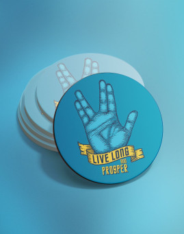 Star Trek Live Long and prosper podmetac za case