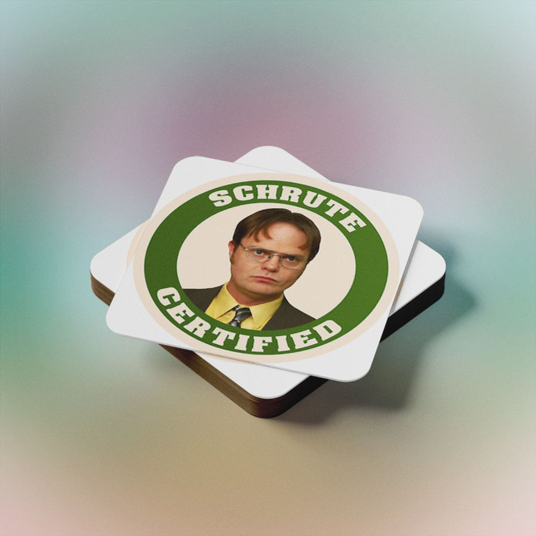 The Office Schrute Certified podmetac za case