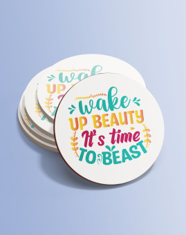 Wake up beauty Okrugli podmetac
