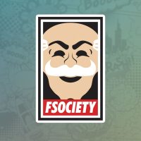 fsocierty stiker za laptop