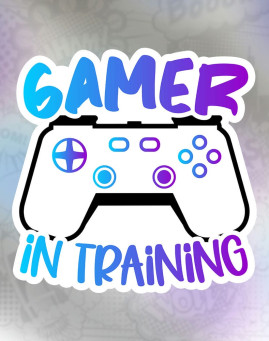 gamer in training Stiker