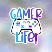 gamer life Stiker
