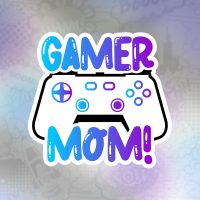 gamer mom Stiker