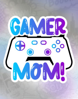 gamer mom Stiker