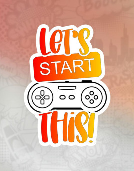lets start this Stiker