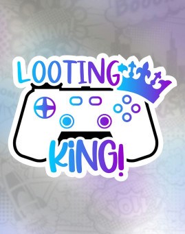 looting king Stiker