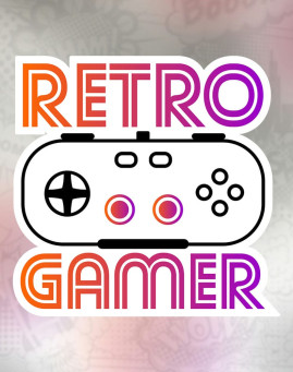 retro gamer Stiker