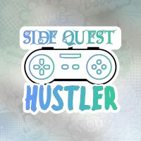 side quest hustler Stiker