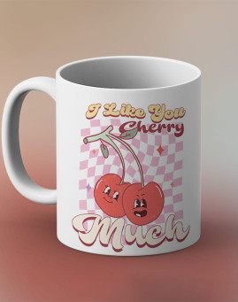 I like you cherry much šolja