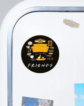 FRIENDS FRIENDS Okrugli Magnet