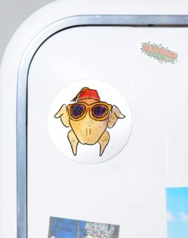 FRIENDS Turkey Okrugli Magnet
