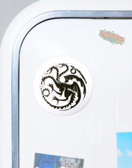 GoT Targaryen Okrugli Magnet