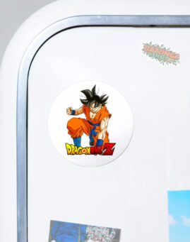 Goku Okrugli Magnet