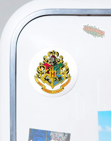 HP Hogwarts Okrugli Magnet