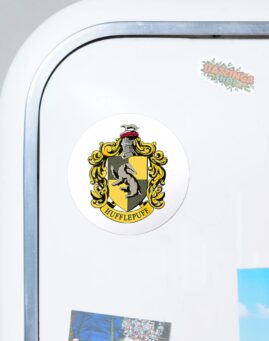 HP Hufflepuff Okrugli Magnet